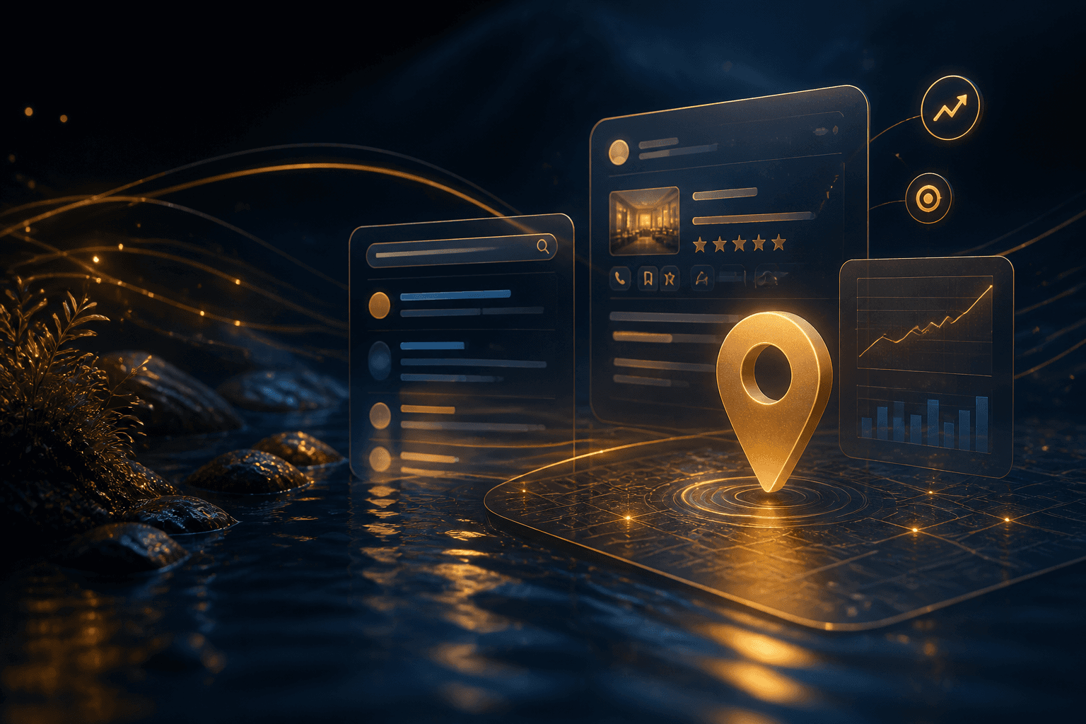Local search profile and customer visibility