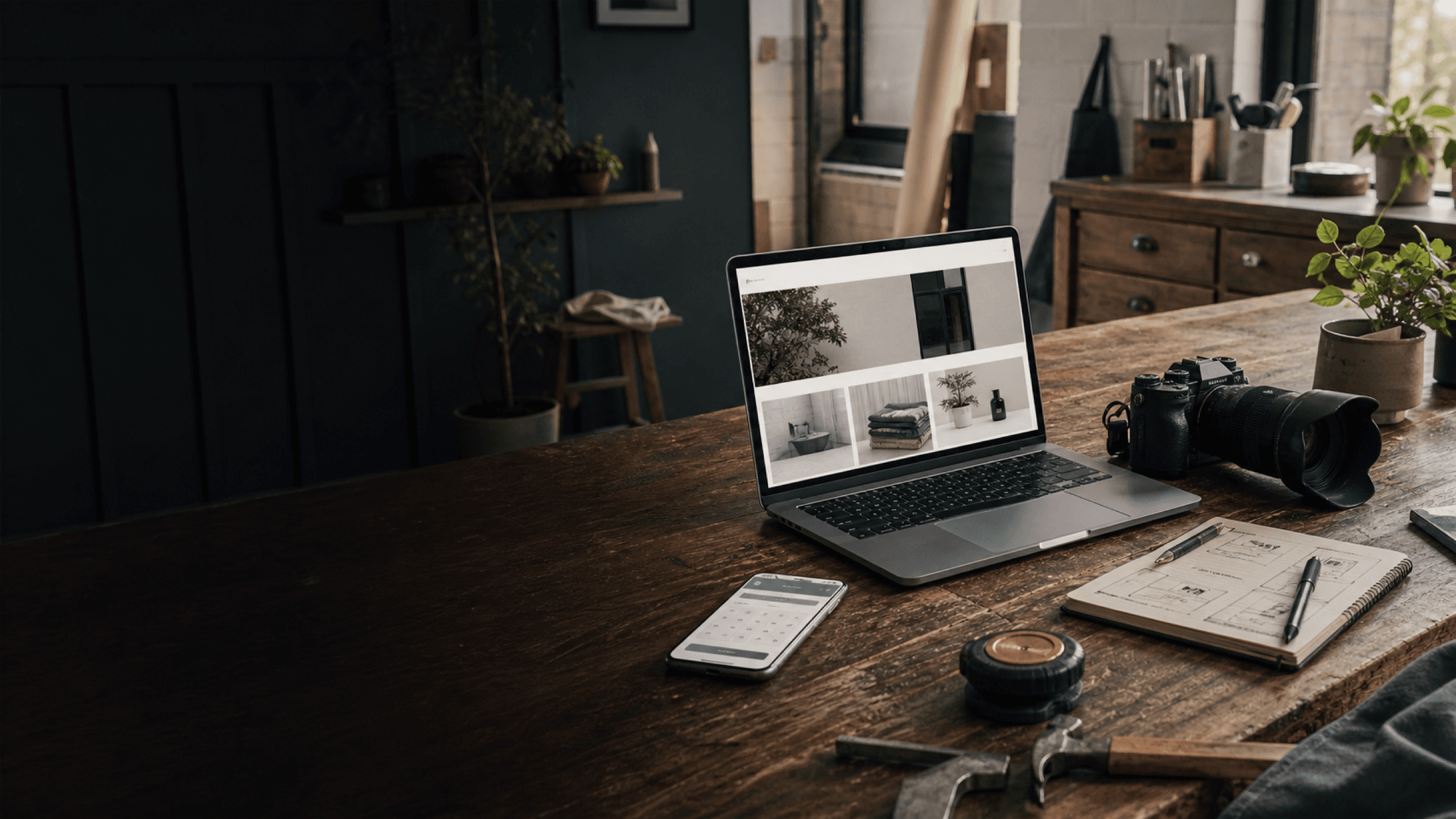 Demo Media photography website concept